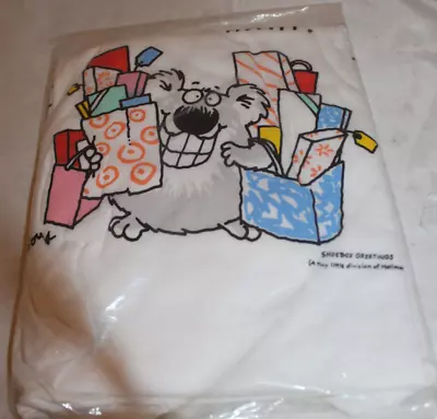 Camiseta Shoebox Greetings Talla L/XL/40 Blanca Living to Credit Limit De Colección Foto 1 de 4