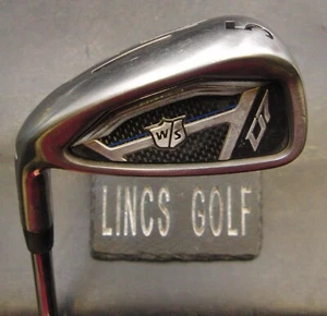 Left Handed Wilson Staff D7 5 Iron Stiff Steel Shaft Wilson Staff Grip - Picture 1 of 5