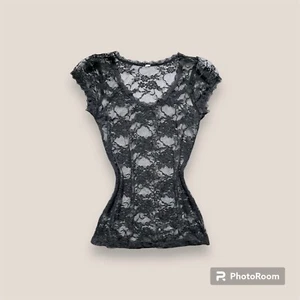 ๐๐ฅ Vintage Y2k whimsy goth lace babydoll top Size Small - Picture 1 of 11