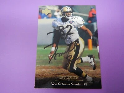 1995 Upper Deck Football Irv Smith #265 Auto - Image 1 of 4