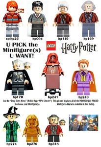 Genuine LEGO U Pick HARRY POTTER Minifigures **NEW** - Picture 1 of 18