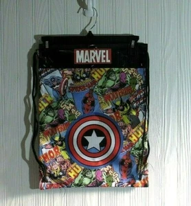 DC Comics Captain America Kordelzug Gurt Tasche NEU - Bild 1 von 3