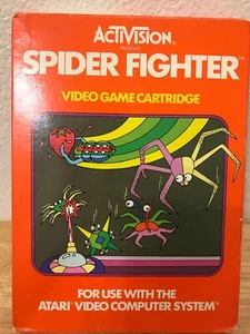 SPIDER FIGHTER (1982) for ATARI 2600  - Picture 1 of 12