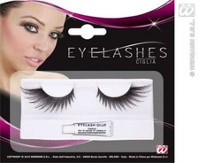 CIGLIA NERE A FORMA DI ALI