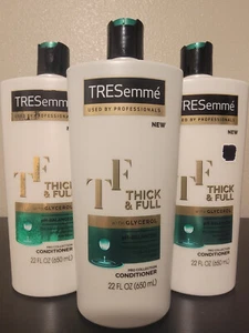 Lote de 3 - Acondicionador profesional TRESemme grueso y lleno con glicerol 22 oz - Imagen 1 de 2