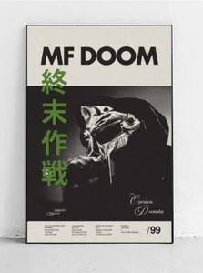 MF DOOM Operation Doomsday Poster Hip Hop Rap Music Album Art Print 12x18 16x24 - Picture 1 of 7