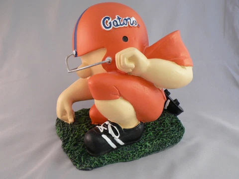 FLORIDA GATORS FOOTBALL PLAYER SAVINGS PIGGY/COIN BANK NCCA LICENSED Cover