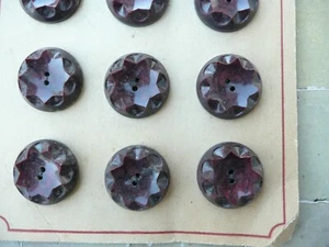 12 alte Bakelit Knöpfe  - Bild 1 von 3