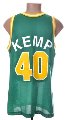CAMISETA DE BALONCESTO NBA SEATTLE SUPERSONICS #40 CAMPEÓN KEMP TALLA L (44) Foto 1 de 4