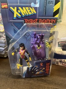 Marvel Comics X-Men 1997 Robot Fighters Jubilee Toy Biz New Sealed - Picture 1 of 11