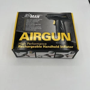Airman AirGUN High Performance Rechargeable Handheld Inflator car plug a/c adp - Picture 1 of 6