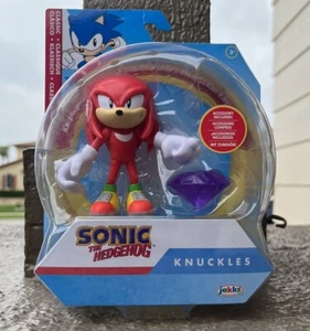 Sonic the Hedgehog 4” Classic Knuckles Purple Chaos Jakks Wave 16 *SHIPS TODAY* - Picture 1 of 9