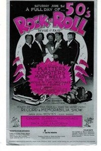 Platers, Coasters, Mary Wells handbill - Picture 1 of 1