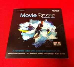 SONY Movie Studio Platinum Suite Version 12 New open box FOR WINDOWS - Picture 1 of 1