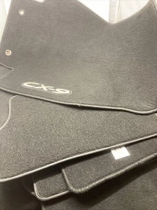 SET OF 7 MAZDA CX-5 CARPET FLOOR MATS CHARCOAL BLACK 2013-16 INTERIOR WEATHER US - Picture 1 of 12