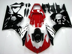 Red White Black ABS Injection Mold Bodywork Fairing Kit Panel for YZF R6 2005 - Picture 1 of 7