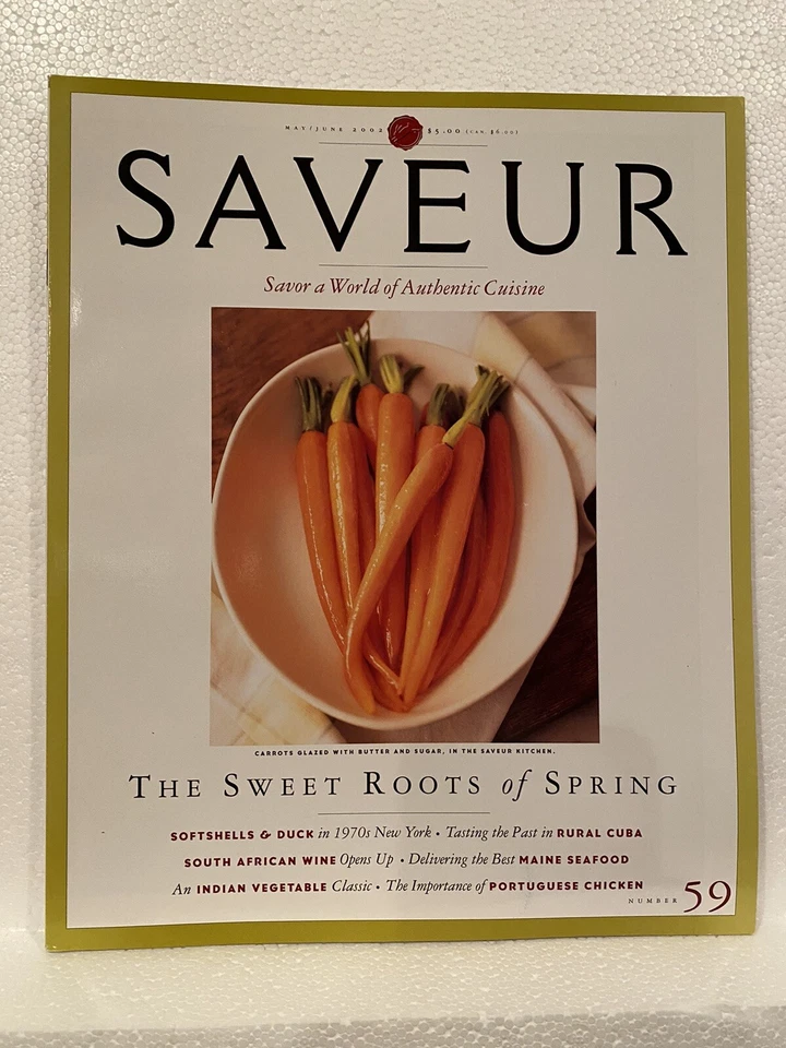 SAVEUR MAGAZINE #59 Rural Cuba South African Wine Main Seafood Portugue May 2002 - Image 1 of 1