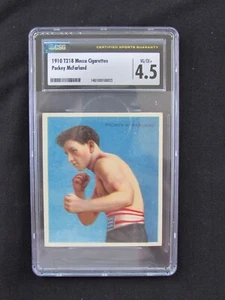 RARE 1910 MECCA T218 - PACKEY McFARLAND - CSG 4.5 - CHAMPION IRISH/CHICAGO BOXER - Picture 1 of 3