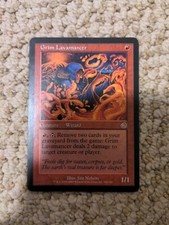 MTG: Magic: ***4X Grim Lavamancer MP (Torment)***