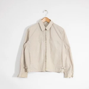 Vintage Harrington Jacket Mens Medium - Distressed Lightweight Cropped Mod Style - Picture 1 of 10