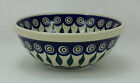 B-Ware Bunzlauer Keramik Schale MISKA, Schüssel, Salat,blau/weiß, ø17cm(M090-54)
