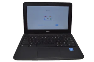 Dell Chromebook 11 3180 11.6" 1.6GHz Intel 4GB 32GB SSD Chrome OS Grade C No AC - Picture 1 of 3