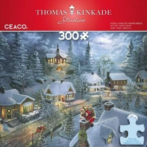 Rompecabezas Ceaco; Santa's Silent Night de Thomas Kinkade; 300 piezas; 2288-8 - Imagen 1 de 1