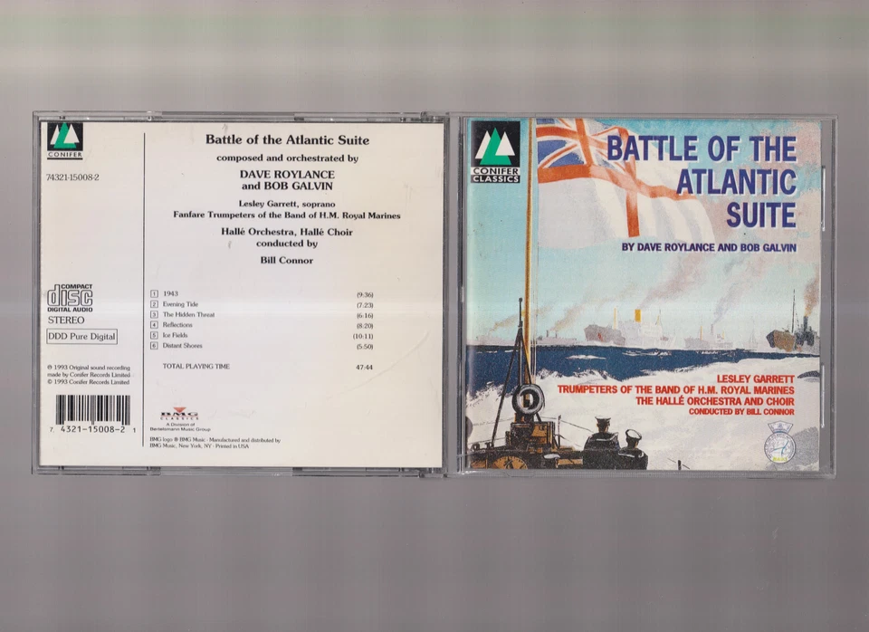Battle Of The Atlantic Suite by Dave Roylance And Bob Galvin CD Nice! #0325CI - Image 1 of 1