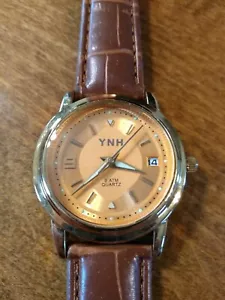 Vintage YNH Date Unisex watch, running with new battery NR N - Picture 1 of 12
