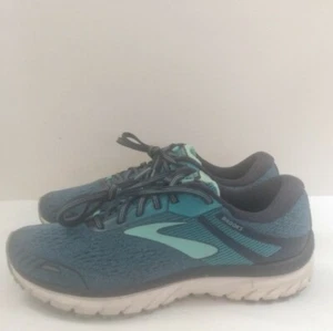 Brooks Adrenaline GTS 18 1202682A495 Running Shoes Women's Size 9.5 Turquoise  - Picture 1 of 12
