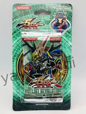 YuGiOh TCG Duelist Revolution Blister Booster Pack - 1st Edition Factory Sealed - Image 1 of 2