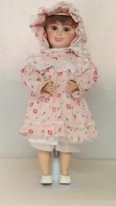 Double face Jumeau " F " 28 cm Antique Doll reproduction - Picture 1 of 8