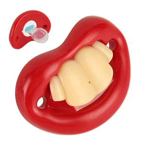 Lustige Baby Schnuller Orthodontic Safe Silikon Niedlich Kaninchen Zahn Schn TYN - Bild 1 von 23