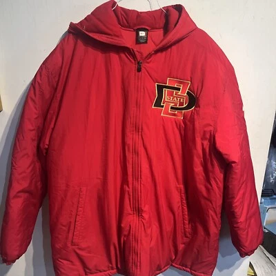 Jaqueta Parka San Diego State Aztecs Nike Team Issue NCAA Natação/Treinador Tamanho XL - Imagem 1 de 4