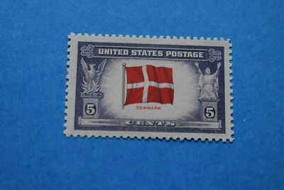 Scott # 920 * Overrun Countries - Denmark * 5 Cent U.S. Postage Stamp MNH - Image 1 of 2