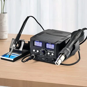 2-IN-1 750W Entlötkolben Heißluft Löten Lötstation Entlötstation Lötkolben - Bild 1 von 7