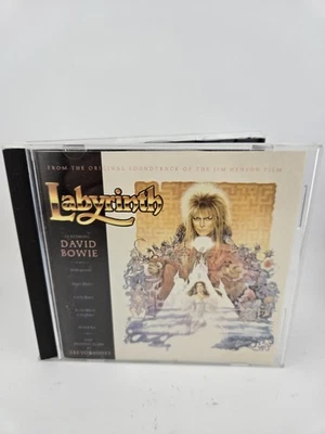 Labyrinth Original Soundtrack CD David Bowie Trevor Jones 1986 EMI USA - Image 1 of 4