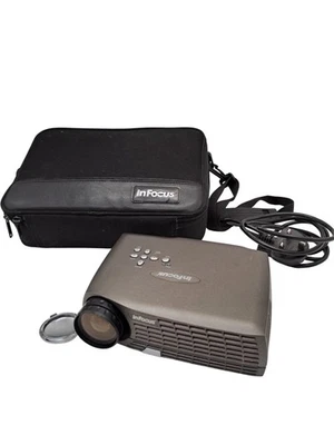 InFocus LP70 DLP Portable Projector UNTESTED T2870 SP43 - Image 1 of 4