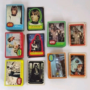 1977 Star Wars Trading Cards Series 1 - 5 Complete 330 Card Set With 55 Stickers - Picture 1 of 24