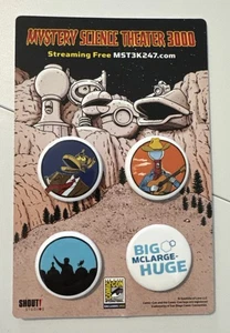 SDCC 2025 Exclusive Shout! Studios Mystery Science Theater 3000 Set 4 Tasten - Bild 1 von 3