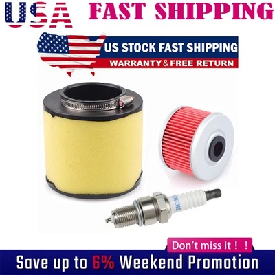 Kit de afinación de bujía de filtro de aceite de aire para Honda FourTrax 300 TRX300 1988-2000 Foto 1 de 4