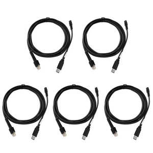 5er-Pack DS3678 Kabel CBA-U42-S07PAR USB-Kabel 3 m/9,8 Fuß für Zebra Symbol DS3678... - Bild 1 von 6