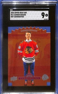 2024 Upper Deck CDD Connor Bedard Hot Commodities Rookie RC SGC 9 - Picture 1 of 2