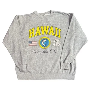 Brandy Melville Erica Hawaii Sweatshirt Oversized Crewneck Sweatshirt Damen OS - Bild 1 von 12