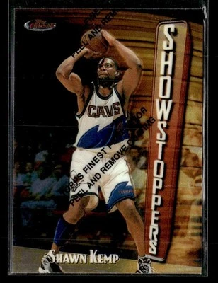 1997-98 Finest #241 Shawn Kemp Card Cleveland Cavaliers - Image 1 of 2