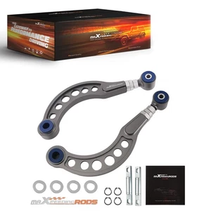 2x Adjustable Rear Upper Camber Arm Kit For 2006-2015 Honda Civic Coupe / Sedan - Imagen 1 de 16