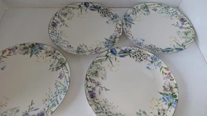 4 Williams Sonoma Floral Meadow Dinner Plate 11656124 10.5 10-1/2 - Picture 1 of 5