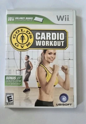 Gold's Gym Cardio Workout (Nintendo Wii, 2009) Complete w/ Manual  - Image 1 of 4