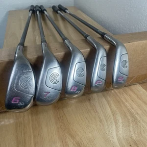 Cleveland HiBore Iron Set 6-PW Ladies Women's Flex 50g Graphite Shaft - Picture 1 of 14
