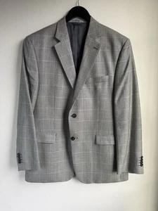 Ralph Lauren Blazer Herren 42R grau Fensterscheibe kariert 2 Knopf Jacke gebraucht, in einwandfreiem Zustand - Bild 1 von 18